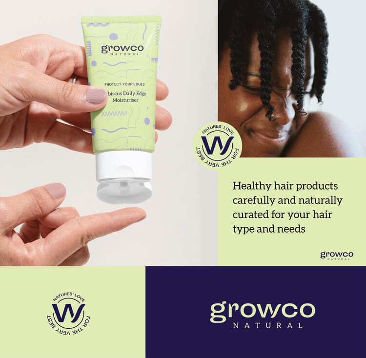 A packaging design concept for GrowCo Naturals